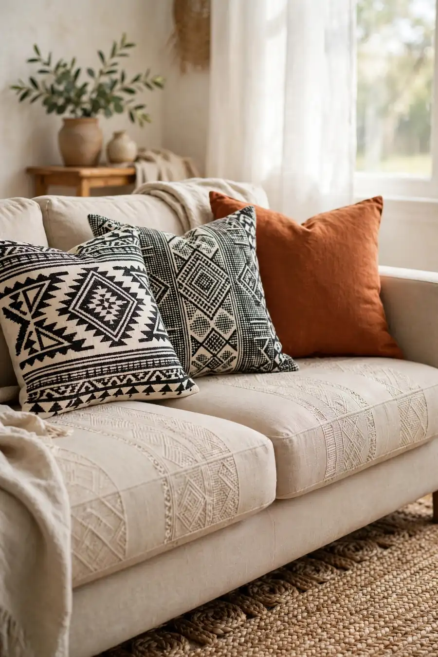 12 Afrohemian Living Room Ideas That Need No Paint and No Nails